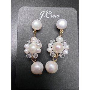 J. Crew Pearl Drop Earrings